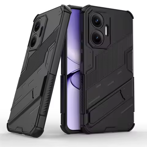 Shockproof Phone Case For Xiaomi Poco F7 Phone Holder Armor Full Cover Back Case For Poco F7 Pro F7 