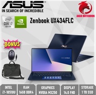 Asus ZenBook UX434FLC TOUCH i7 10510 16GB 1TBssd MX250 2GB W10 14.0FHD