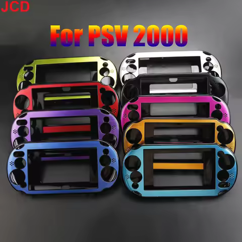 JCD 1 Piece Aluminum Metal Hard Case Cover Skin Protective Shell For PSV 2000 Controller PS Vita 200