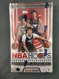 現貨，蝕住走 2025/26 Topps NBA Hoops Hobby Box