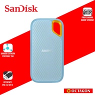 SANDISK E61 1TB SKY BLUE PORTABLE SSD (SDSSDE61-1T00-G25B)