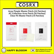 COSRX Acne Pimple Master Patch (24 Patches) | AC Collection Acne Patch (26 Patches) | Clear Fit Master Patch (18 Patches)