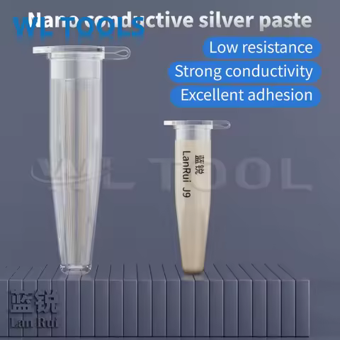 LanRui J9 Nano Silver Conductive Glue 0.8g Screen Repair Paste for Apple Android LCD Yellow Green Li