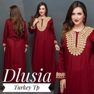 Terbaru Astami Batik - Longdress Dlusia Turkey | Rayon Premium Grade