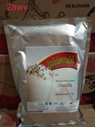 Bubble Gold Vanila 1 kg/Bubuk/Serbuk Minuman