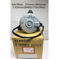 Toyota Camry 2002-2007/Toyota Harrier 2.4 W/Wire 2 Pin(Denso)(168000-1720)(Org)Radiator Motor