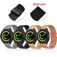 Milanese Stainless Steel Band Strap For Samsung Gear Sport S4 Galaxy Watch 42mm Watch 3 41mm