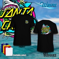 Santa Cruz Skateboard Classic Minimalist Pocket tees Floral Japanese Flames Santa Cruz Logo Customiz