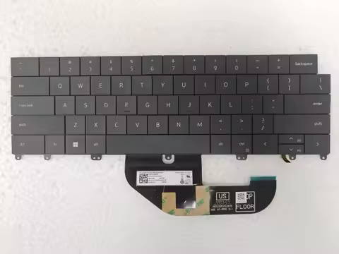 New keyboard for Dell XPS 13 Plus 9320 0M6VRM black backlit US keyboard