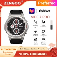 Zeblaze Vibe 7 Pro Smart Watch 1.43'' AMOLED Display, Hi-Fi BT Phone Calls, Military-grade Toughness Smartwatch