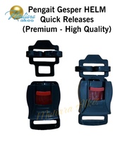 3pcs - Gesper Helm Anti Pecah Universal Pengunci Tali Klik Cetekan Helm Tebal Pengait Kunci Helm Qui