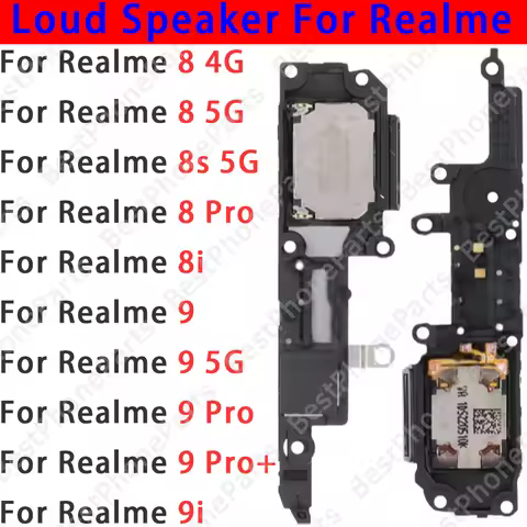 For Realme 8 8s 8i 9 9i Pro Plus Pro+ 4G 5G 8Pro 9Pro Bottom Loudspeaker External Speaker Sound Modu