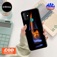 Hard Case 3D FullPrint [IN16] Infinix Hot 10th New Casing Handphone-Protector Handphone Case