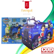 NONNAPIK Tenda Anak Karakter Laki Laki / Tenda Mainan Anak Mobil Paw Patrol Biru