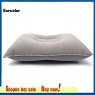 Portable Outdoor Non-Leakage Flocking Inflation Pillow Travel Camping Cushion