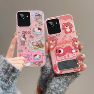 realme c30 case realme c30s case mirror bracket jelly phone case