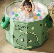 Children's Bath Tub Foldable Bath Tub Household Bath Tub Household Foldable Storage Basket Bathroom 