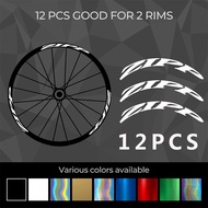 zipp Suitable for mountain bike and road bike vinyl rim sticker decal