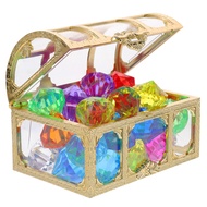 Colorful Plastic Diamonds Gems Fake Gem Jewels Acrylic Gems Children Toys Gift