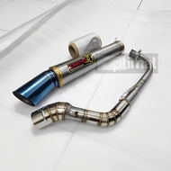 ♞Daeng sai4 exhaust pipe for Mio sporty Mio soulty Mio soul i Mio Gear click Mio GT Xeon Mio gravit