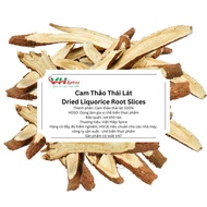 Dried Licorice Root Slices 1Kg Bag (Dried Liquorice Root Slices) Viet Hiep