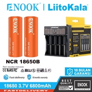 Original Enook 18650 lithium battery Rechargeable battery 6800mAh 45A 3.7v