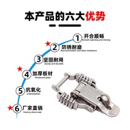 AW Anwang Clasp padlock, spring duckbill clasp, hook clasp, wooden box lock clasp109,109A Double spr