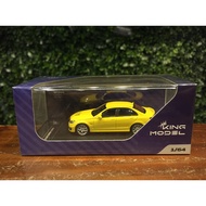 1/64 KingModel Mercedes-AMG C63 (W204) Yellow [MGM]