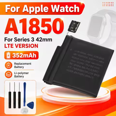 Smart Watch Replacement Battery A1850 A1875 352mAh Honeycomb Version For Apple Watch Series 3 42mm L