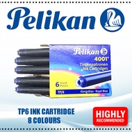 PELIKAN TP6 INK CARTRIDGE / 8 Colours