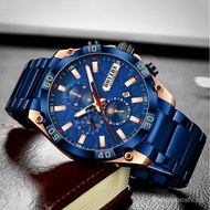 BOYZHEFashion Men's Watch Multi-Function Mechanical Watch Automatic Men's Watch Business Automatic Mechanical Watch