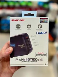 💥全新現貨💥 ProMini GT100s (UK版) Tri-PD + QC GaN 100W 插牆式快速充電器