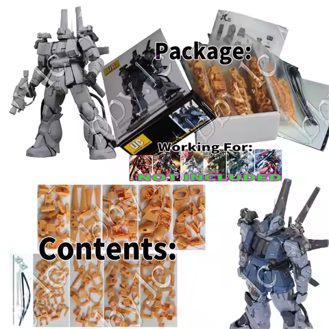 RECAST Magic Hobby Club MS-06E-3 Flipper Conversion for MG 1/100 Zaku II 2.0 J Type Char Black Tri-S