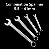 5.5 ~ 22mm Quality Combination Wrench Spanner Set | Combination Spanner | Comman Ring | Fasterner To