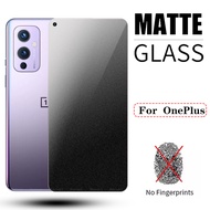 Matte Tempered Glass Anti-fingerprint OnePlus 9 8T 7T 7 Nord N100 N10 5G 6T 6 1+8T 1+7T 1+7 1+6T 1+6