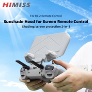 HIMISS Protective Cover Sun Hood Remote Control Accessories Sunshade Drone RC Screen Protector Compatible For DJI Mini 4 Pro/Air 3/RC 2