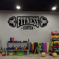 Gym vinyl wall stickers, fitness club wall decoration stickers, home decoration accessories, fitness
