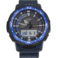 CASIOProtrek Angler 釣魚計時手錶 PROTREK PRT-B70-2JF 不鏽鋼 x 橡膠 石英模擬顯示 黑色錶盤 男士 [二手]