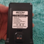 BATTERY BATERAI BATTERAI HT SCOM FC8 PRO FC10 PRO USB C CHARGING