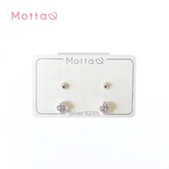crazysusliki Motta Silver Earring Set เซตต่างหูเงินแท้ ใบโคลเวอร์
