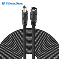 TinoSec 10m Camera Power Cable DC12V Male To Female Camera Power Adapter Extension Cable For Surveillance WiFi IP Camera