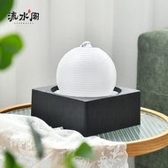 [kline]Simple Living Room Flowing Water Fountain Decoration Feng Shui Ball Waterscape Desktop Wheel Rise Money Group Crafts