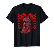 Skanderbeg Albanian National Hero Eagle Kosovo Albanian T-Shirt