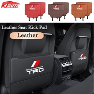 Toyota TRD Car Seat Back Anti-Kick Pad Leather Dustproof Protection Pad For Vios Yaris Fortuenr Avanza  Rush Raize Veloz Corolla Cross Accessories