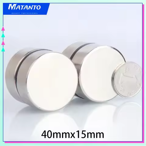 40x15mm Small Circular Magnets 40x15mm For Home Refrigerators, Offices DIY 40x15mm