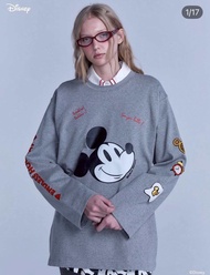 🤍🖤New+พร้อมส่ง8-10/12🖤🤍เสื้อแขนยาวแบรน🤍Endless♾️holiday x Happy Sunday Disney🤍ใส่สวย ใส่ได้บ่อย ผ้าด