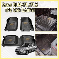 Car Saga BLM FL FLX MAGIC MAT 5D TPE Carpet Car Mat Karpet Kereta