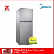 MIDEA 2 Door Fridge 240L MD242