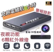 ⚠️ 2024 [包膜廣角 + 夜視 + wifi遠端監控 + 續航15小時] 針孔 攝影機 高清HD偽裝行動電源