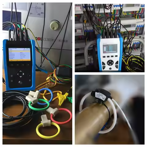 10% Discount Power Analyzer Mi550 Three Phase Rogowski Coil AC Energy Meter Power Quality Analyzer P